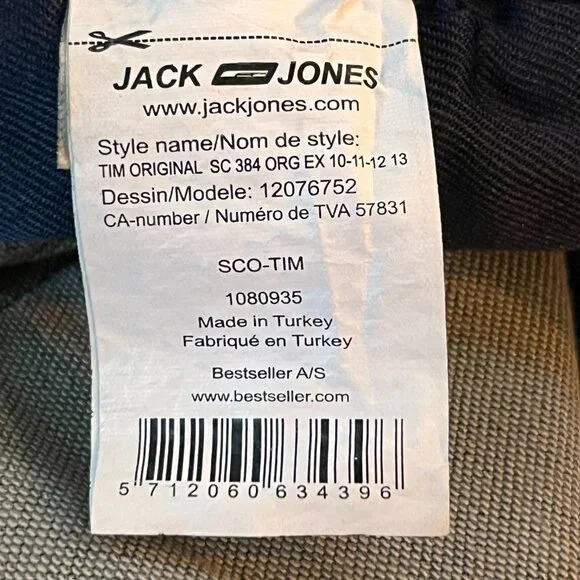 Jack & Jones CORE R.D.D. Royal Denim Division of Denmark Men's Jeans 38x30 - EUC - Picture 9 of 14